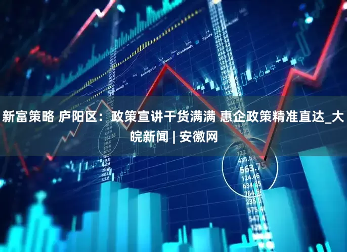新富策略 庐阳区：政策宣讲干货满满 惠企政策精准直达_大皖新闻 | 安徽网